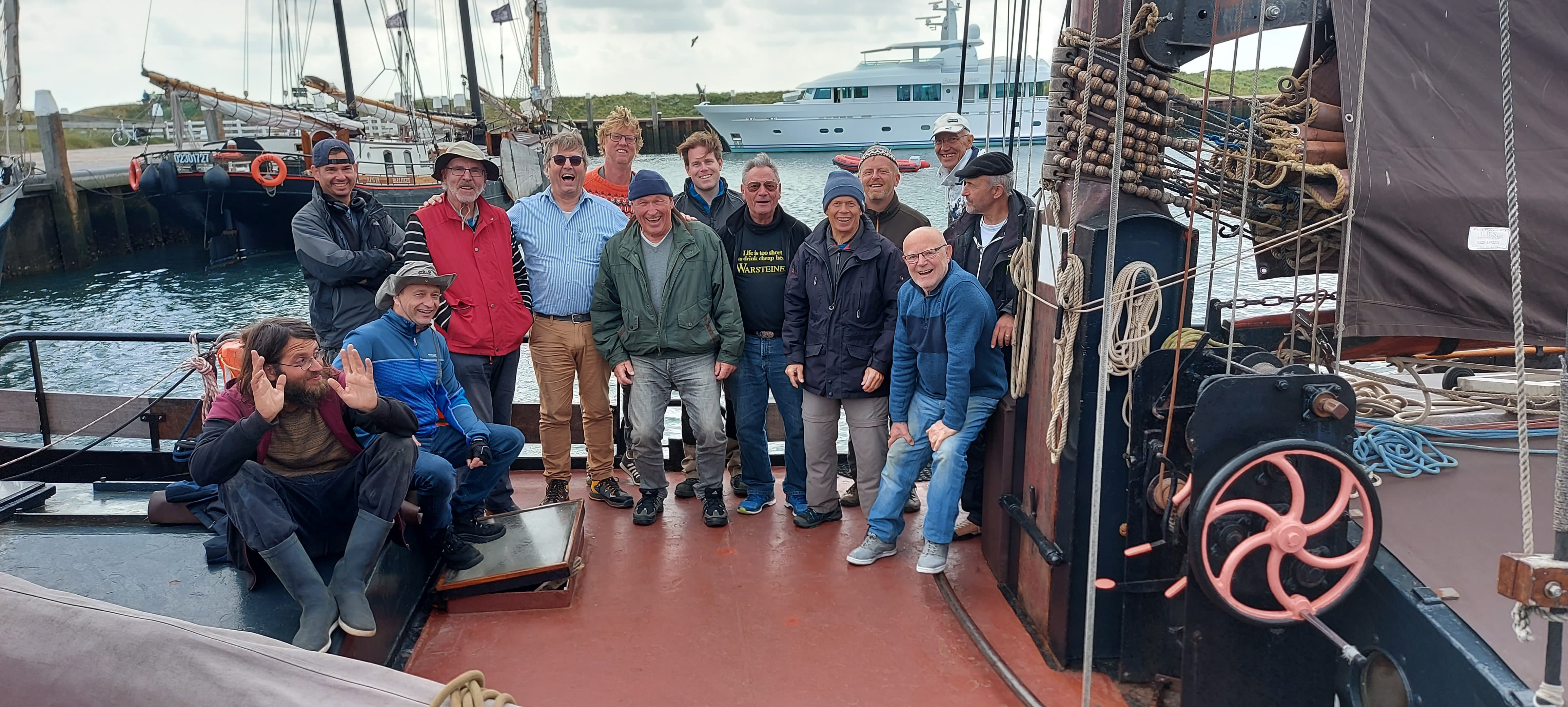 Segeltörn mit älteren Herren