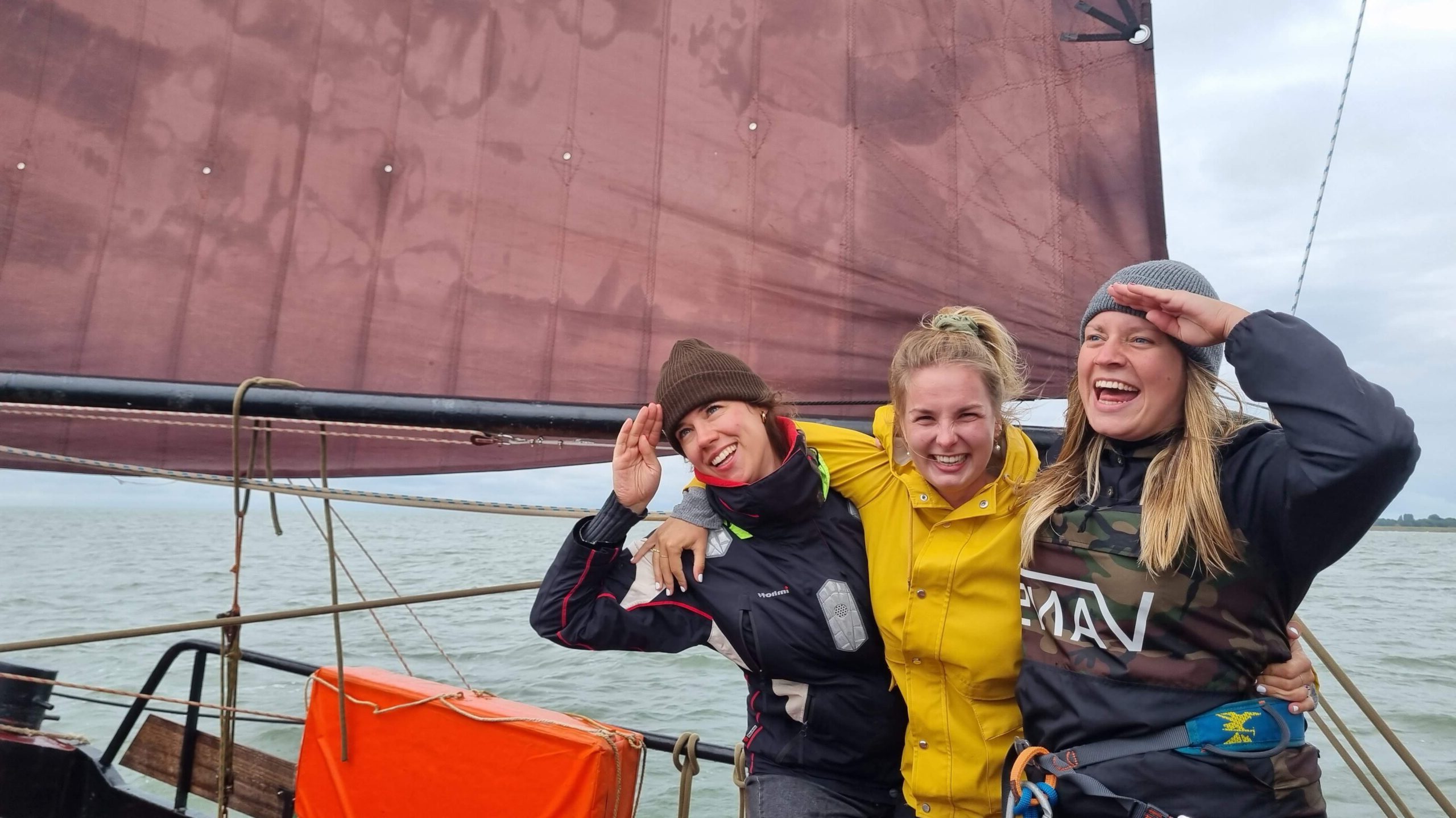 Segelspaß auf der Medusa