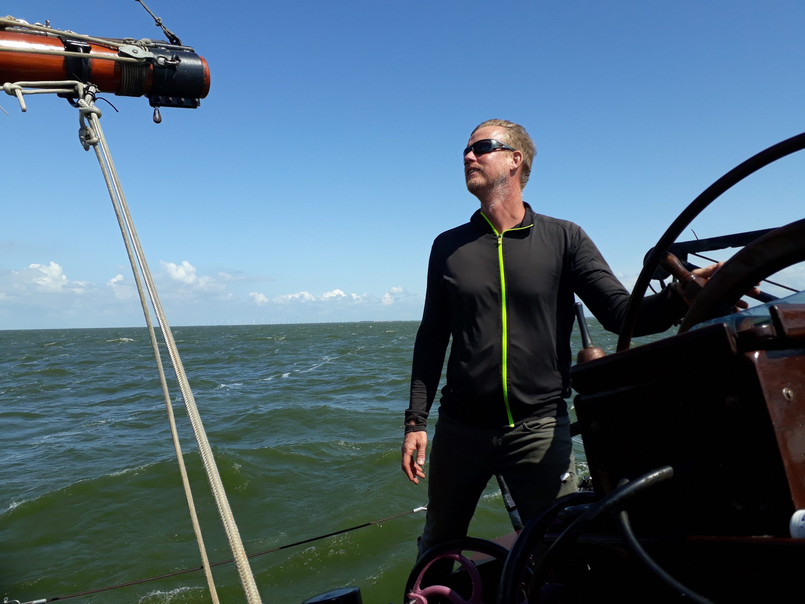 Mit Skipper Sander unterwegs auf der Medusa Mit Skipper Sander unterwegs auf der Medusa